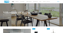 Desktop Screenshot of meijersmobler.se