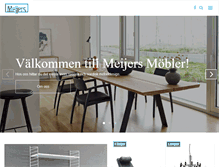 Tablet Screenshot of meijersmobler.se